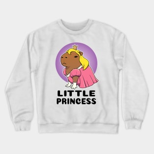 Little Princess Capybara Crewneck Sweatshirt